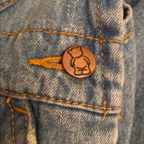 Baby fresh Denim Jean baby overalls w/pockets - Picture 4 of 6